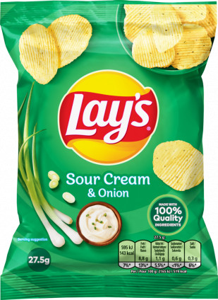 Lay's Sourcream & Onion 27,5g