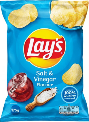 Lay's Salt & Vinegar 175g